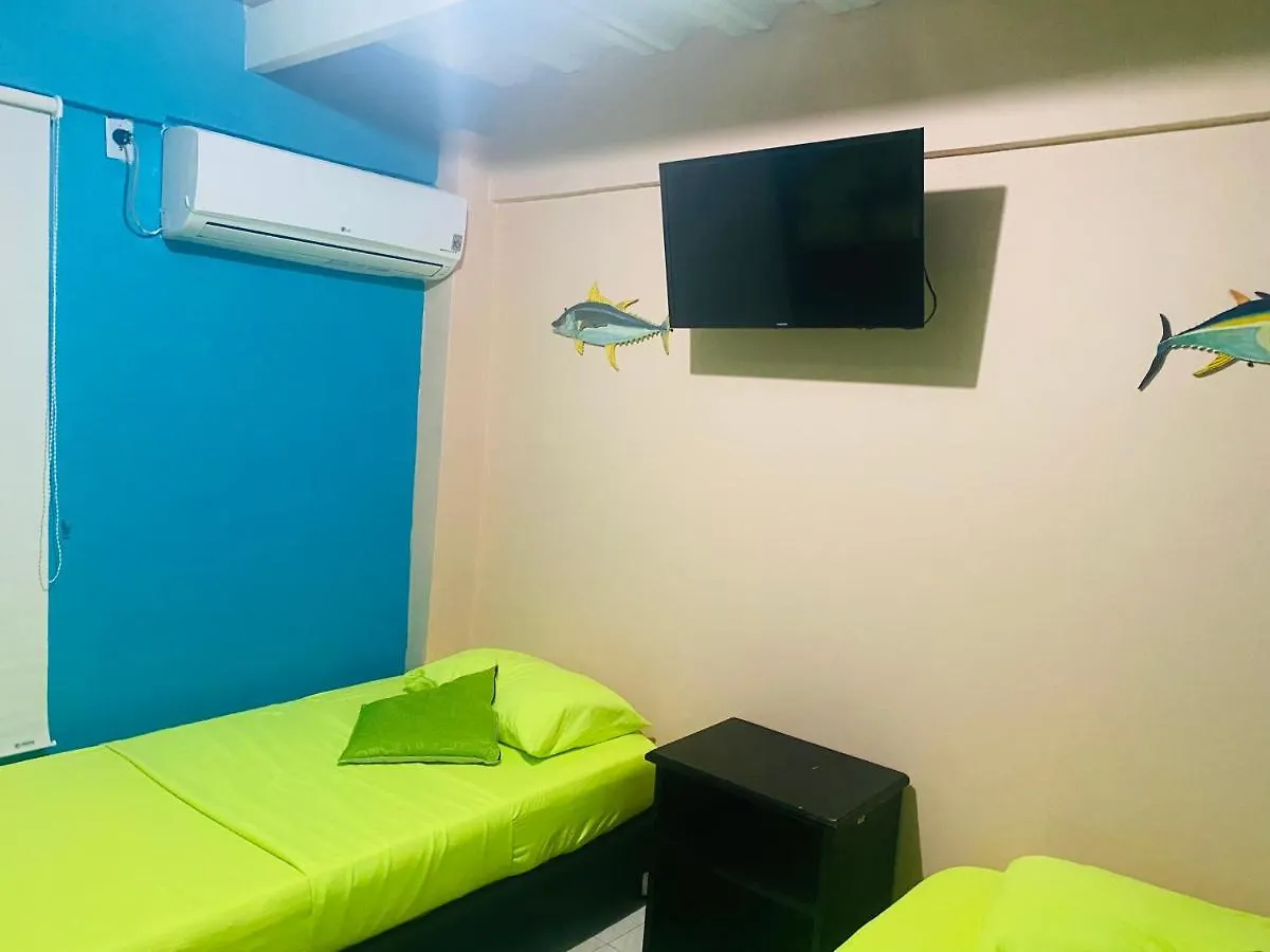 Lägenhetshotell Posada Las Palmas San Andrés Colombia